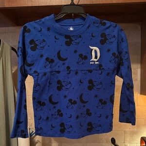 Disneyland Blue Mickey Mouse Starry Spirit Jersey